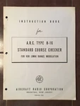 Arc H-16 Vor Course Checker Instruction Manual. Fixed Price $21.61.