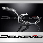 Honda VFR800 V-tec 02-09 Complete Exhaust 4-2 8" Round Carbon Mufflers. Fixed Price $819.99.