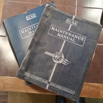 Original Douglas DC-6A And DC-6B Line Maintenance Manuals. 2 Vol. Set. Fixed Price $216.06.