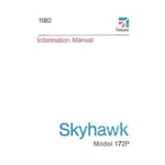 New Cessna 172P Skyhawk 1982 Pilot's Information Manual (D1212-13). Fixed Price $116.00.