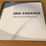 Garmin & GNS-430A Pilots Guide Reference Manual. Fixed Price $88.40.