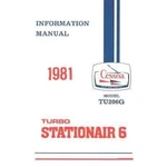 New Cessna Turbo U206G Stationair 1981 Pilot's Information Manual (D1204-13). Fixed Price $116.00.