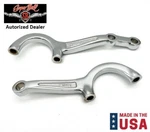 Super Bell Chrome Forged Dropped Steering Arm Set 1928-1934 Ford. Fixed Price $187.99.