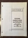 Arc Cessna Navomatic 200 And 300 Autopilots Service & Parts Manual. Fixed Price $140.28.