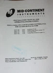 Mid-continent MD41 Gps Annunciation Installation Operation Manual Avionics. Fixed Price $150.00.