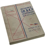 Cessna T210M, Centurion Service Maintenance Manual 1977. Fixed Price $89.65.