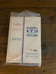 Nice 1973 Cessna 172 Skyhawk Owner's Manual D964-13 Printed 7/72. Fixed Price $35.00.
