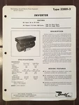 Bendix 32EO1-2 Inverter Data Sheet With Wiring Diagram.. Fixed Price $22.52.
