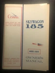 Cessna Owner's Manual A185E Skywagon Effective 18501820 And. Fixed Price $19.95.
