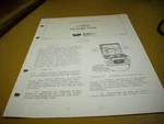 Bendix 11-10090 Air Flow Tester Operating Instructions.. Fixed Price $27.95.