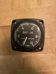 Cessna Vacuum Gauge P/n 51414-1. Fixed Price $35.00.