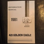 1981 Cessna Model 421C Golden Eagle Pilot Information Manual. Fixed Price $124.99.
