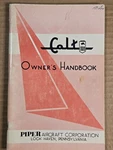 Piper Colt PA-22-108 Airplane Aircraft Owner's Handbook Good Condition. Fixed Price $38.00.
