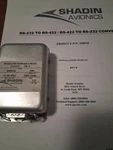 Shadin Avionics RS-232 To RS-422 Converter. Fixed Price $650.00.