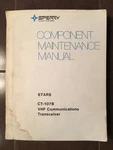 Sperry CT-107B Comm Service Manual. Fixed Price $105.26.