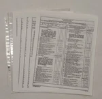 5-SETS Piper Saratoga Ii Hp PA-32R-301 Inspection Report Part No. 230-1047-COPY. Fixed Price $10.00.