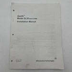 Garmin Apollo Model SL30 Nav/comm Installation Manual. Fixed Price $16.79.