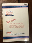 Cessna Owner's Manual TU206C Turbo Super Skywagon 1968. Fixed Price $19.95.