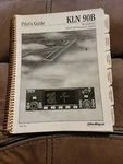 Bendix King KLN-90B Gps Airplane Pilot's Guide Manual Original Spiral Bound Book. Fixed Price $200.55.