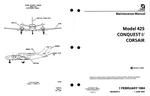 Cessna 425 Corsair Conquest Maintenance Manual Pdf Archive 3000 Pages 1980'S. Fixed Price $12.76.