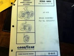 Goodyear Brakes 5002374-1 On Cessna 404 Overhaul Parts Manual. Fixed Price $130.21.