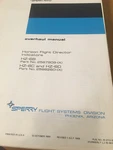 Sperry HZ-6B, HZ-6C & HZ-6D Horizon Flight Director Overhaul Parts Manual. Fixed Price $158.70.