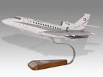 Dassault Falcon 900EX Swiss Air Force Solid Mahogany Wood Handcrafted Model. Fixed Price $288.30.