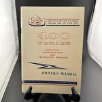 Cessna 400 Series Owners Manual 1975. Electronic Comm And Nav. Fixed Price $43.88.
