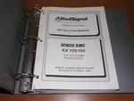 Bendix King KX155 KX165 Vhf Nav Comm Receivers Install Manual. Fixed Price $150.00.