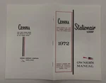Cessna 1972 U206F Stationair Owner's Manual-reproduction. Fixed Price $9.20.