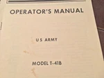 Cessna Army T-41B Mescalero R172E Operator's Manual. Fixed Price $99.88.