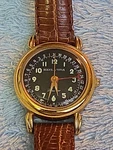 Vintage Solvil Et Titus "roma 1887" Pointer Date. Lizard Band. Nos. New Battery.. Fixed Price $55.00.