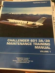 Challenger 601-3A And 601-3R Maintenance Training Manuals. Fixed Price $315.17.