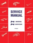 1946 - 1965 Jeep Universal Service Manual. Fixed Price $41.15.
