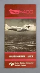 Hawker Siddeley HS125 400 Business Jet Manufacturers Sales Brochure Private. Fixed Price $40.14.