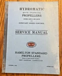 1938 Hydromatic Feathering Propellers Hamilton Standard United Aircraft Manual. Fixed Price $24.99.