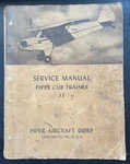 Vintage 1945 Service Manual Piper Cub Trainer J3 Drawings & Specification Sheets. Fixed Price $75.00.