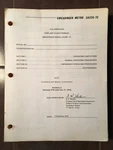 Swearingen Metro SA226-TC Airplane Flight Manual. Fixed Price $122.88.