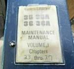 Gates Lear Jet 35A 36 Volume 1 Chapter 23 To 27 Maintenance Manual. Fixed Price $87.00.