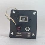 33088-00 48425-000 4000192-8501 Piper PA31P Navajo: Panel Trim Warning/test. Fixed Price $168.00.