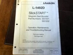 L-1492D Slickstart Magneto Booster Ops, Service & Troubleshooting Manual. Fixed Price $105.27.