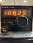 Collins VIR-351 Tso Nav Radio. Fixed Price $85.00.