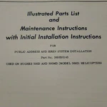 Hughes 500D/MD Model 369D & Siren 369H90143 Install, Service Parts Manual. Fixed Price $90.07.