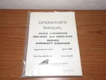 1968 Lycoming IGO-540/IGSO-540 Operators Manual 60297-15. Fixed Price $29.99.