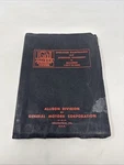 Original Wwii Us Gm Allison Aircraft Operation & Overhaul Manual V-1710-E Engine. Fixed Price $169.00.