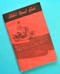 Antique Vintage 1955-1957 Harley Riders Hand Book Flh Duo Glide Owners Manual. Fixed Price $54.95.
