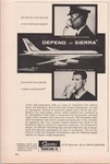 Sierra Engineering Vintage 1959 Aviation Oxygen Mask Convair 600 Ad Print. Fixed Price $7.33.