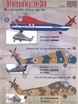 Print Scale Decals 1/72 Sikorsky H-34 Helicopter Part. Fixed Price $17.99.