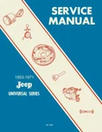 1968 1967 1966 Jeep CJ5 CJ6 Universal Shop Service Repair Manual Book Oem Guide. Fixed Price $47.50.