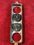 Stewart Warner 4 Instrument Cluster Gauge With Fuel Quantity And Oil Pressure. Fixed Price $33.99.